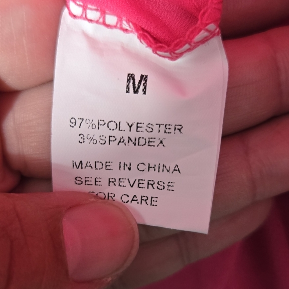 Jardin By Macris ONE SHOULDER STATEMENT DRESS - FUCHSIA Sz M - Picture 2 of 8